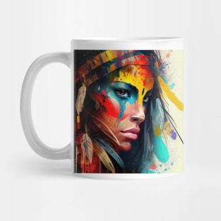 Powerful American Native Woman #5 Mug